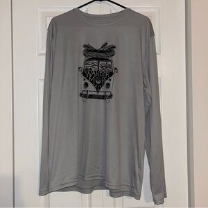 Gray Wanderlust Long Sleeve Cooling Shirt - Ohiopyle PA